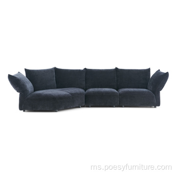 Sofa Ruang Tamu Gaya Nordik Petal Sofa